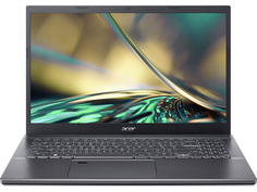 Ноутбук Acer Aspire A515-57-51W3 NX.K3KER.006 (Intel Core i5-1235U 1.2GHz/16384Mb/512Gb SSD/Intel Iris Xe Graphics/Wi-Fi/Cam/15.6/1920x1080/No OS)