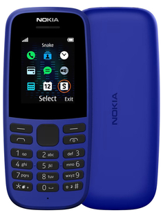 Сотовый телефон Nokia 105 DS (TA-1557) Blue