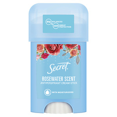 Дезодорант-стик SECRET Женский Твердый Кремовый Антиперспирант Secret Rosewater