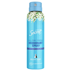 Дезодоранты SECRET Аэрозольный дезодорант для женщин Secret Деликат Rush