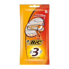 Станок для бритья BIC Одноразовые бритвы мужские 3 лезвия 3 Sensitive 27