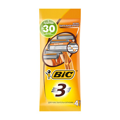 Станок для бритья BIC Одноразовые бритвы мужские 3 лезвия 3 Sensitive 27