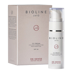 CC крем для лица BIOLINE Корректирующий цвет СС-крем с пептидами SPF 30 De Sense