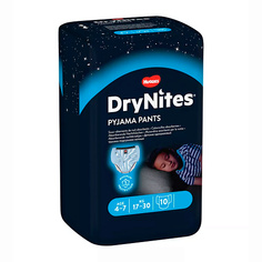 Подгузники-трусики HUGGIES Подгузники трусики Drynites 4-7 лет 10