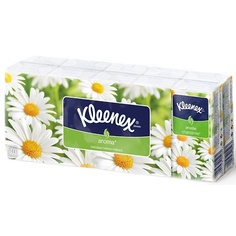 Салфетки для тела KLEENEX ВЕЛТИ Платочки бумажные ароматизированные Ромашка 10.0