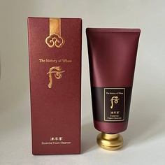 Пенка для снятия макияжа THE HISTORY OF WHOO Пенка с лепестками роз и золотом Gongjinhyang Facial Foam Cleanser 180