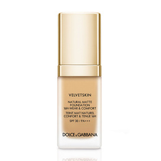 Тональное средство DOLCE&GABBANA Матирующее тональное средство-флюид VELVETSKIN FOUNDATION 0