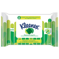 Средства для ухода за руками KLEENEX Влажные салфетки антибактериальные 40