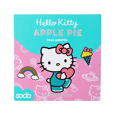 SODA Палетка для лица APPLE PIE #cuteadventure So.Da