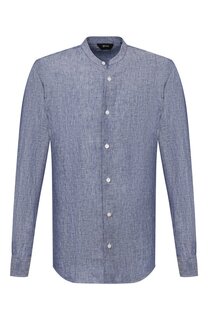 Льняная рубашка Z Zegna