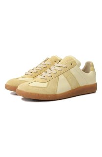Кожаные кеды Replica Maison Margiela