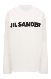 Хлопковый лонгслив Jil Sander