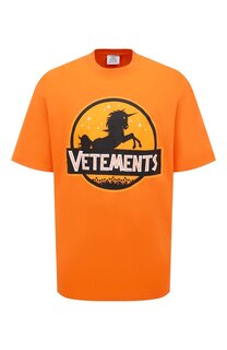 Хлопковая футболка VETEMENTS