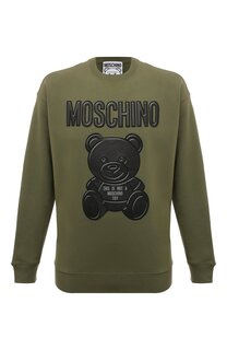 Хлопковый свитшот Moschino