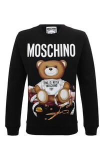 Хлопковый свитшот Moschino