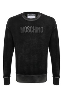 Хлопковый джемпер Moschino