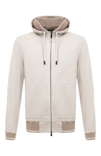 Толстовка из хлопка и кашемира Capobianco