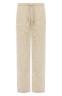 Хлопковые брюки Versace