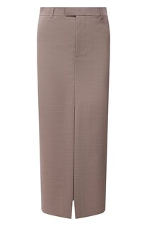 Шерстяная юбка Bottega Veneta