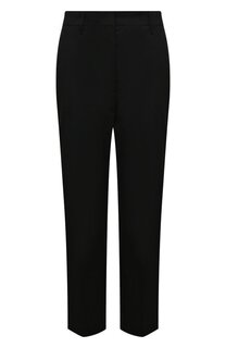 Хлопковые брюки Prada