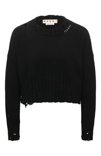 Хлопковый свитер Marni