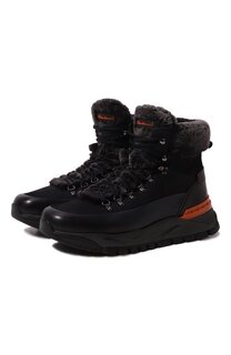 Кожаные ботинки Santoni