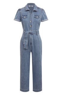 Джинсовый комбинезон Shortsleeve Anessa Jumpsuit Paige