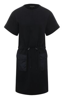 Хлопковое платье Emporio Armani