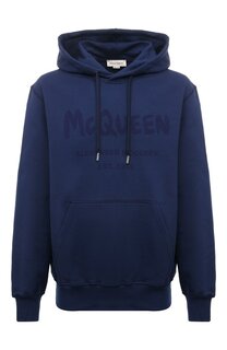 Хлопковое худи Alexander McQueen