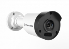 Видеокамера IP Tantos TSi-Peco45FP 4 мегапиксельная уличная цилиндрическая с ИК подсветкой