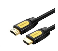 Кабель интерфейсный UGREEN HD101 10167_ HDMI Male To Male, 5м, черно-желтый
