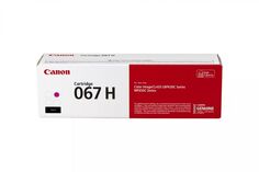 Тонер-картридж Canon 067H M 5104C002 для i-SENSYS LBP631/633 и MF651/655/657 красный , 2350 стр.