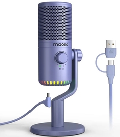 Микрофон MAONO DM30 пурпур