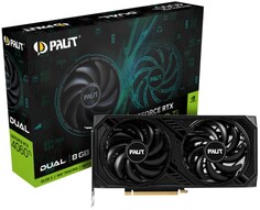 Видеокарта PCI-E Palit GeForce RTX 4060 Ti Dual (NE6406T019P1-1060D) 8GB GDDR6 128bit 5nm 2310/18000MHz HDMI/3*DP