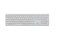 Клавиатура беспроводная Rapoo E9800M белый белая USB BT/Radio slim Multimedia для ноутбука (14518)