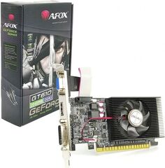 Видеокарта PCI-E Afox Geforce GT 610 (AF610-2048D3L7-V8) 2GB DDR3 64bit 40nm 810/1333MHz DVI-I/VGA/HDMI