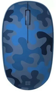 Мышь Wireless Microsoft 8KX-00017 Blue Camo синяя оптическая (4000dpi) BT для ноутбука (2but)