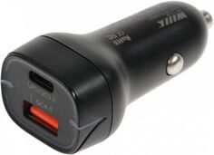 Зарядное устройство автомобильное Wiiix UCC-7-2-08 3A+2A PD+QC универсальное черный