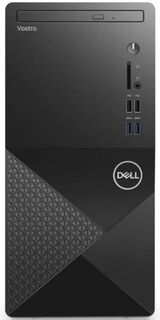 Компьютер Dell Vostro 3888 MT 1928491 i5-10400/8GB/1TB HDD/256GB SSD/UHD Graphics 630/DVDRW/CR/GbitEth/WiFi/BT/260W/мышь/Linux/черный