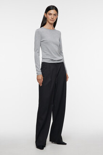 Джемпер вязаный вискозный полуприлегающего кроя Befree