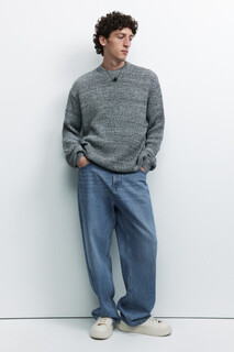 Свитер прямой крупной фактурной вязки Befree