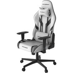 Компьютерное кресло DXRacer Peak бело-чёрное OH/P88/WN