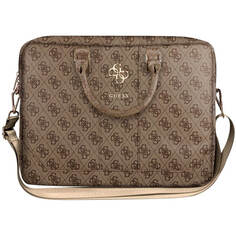 Сумка Guess 4G Bag with Big metal logo, коричневый (GUCB15G4GFBR)