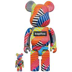 Фигура Bearbrick Medicom Toy Kapitza x Lollipop 400% and 100%