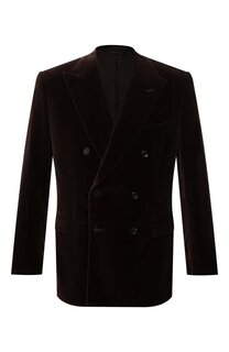 Хлопковый пиджак Brioni