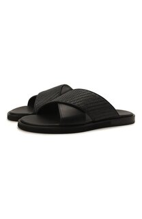 Комбинированные шлепанцы Zegna