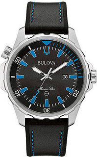 Японские наручные мужские часы Bulova 96B337. Коллекция Marine Star