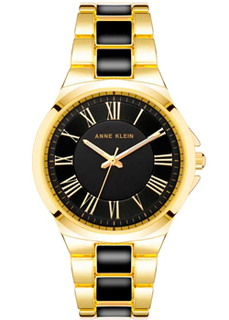 fashion наручные женские часы Anne Klein 3922BKGB. Коллекция Metals