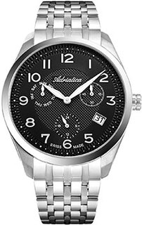 Швейцарские наручные мужские часы Adriatica 8309.5126QF. Коллекция Multifunction