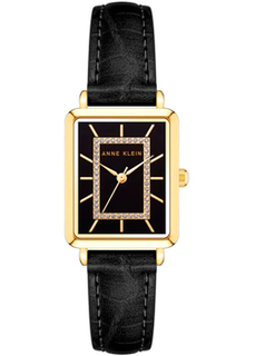 fashion наручные женские часы Anne Klein 3820GPBK. Коллекция Leather